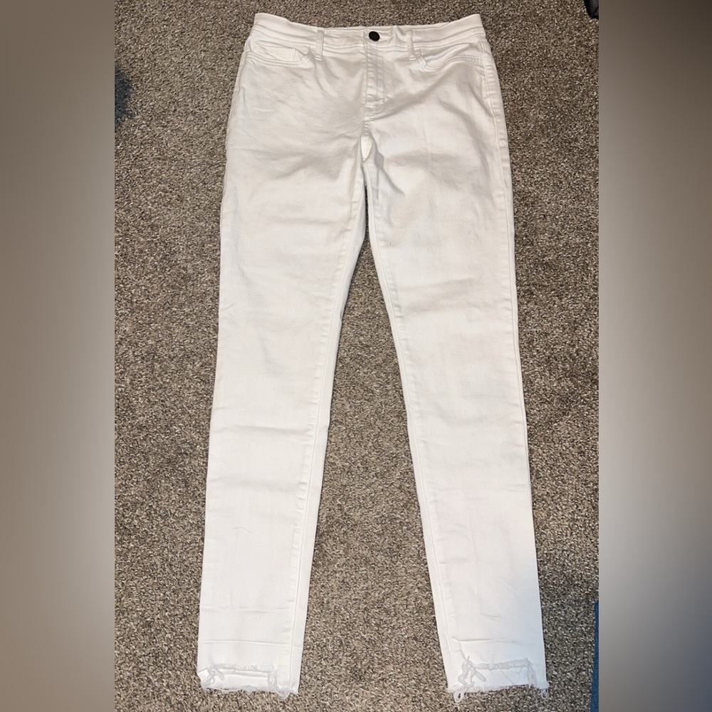white jeans